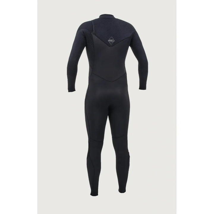 Black wetsuit on a light grey background