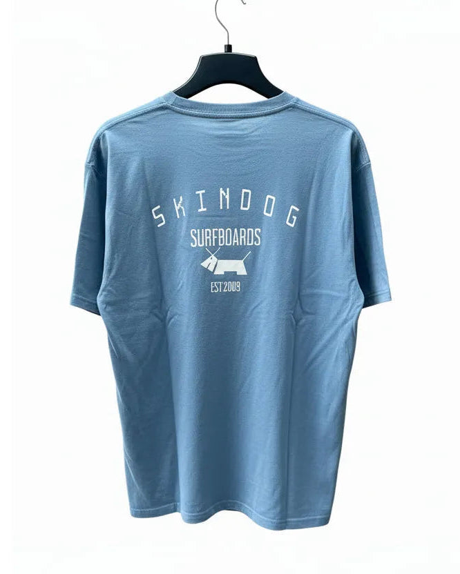 Blue t-shirt with &