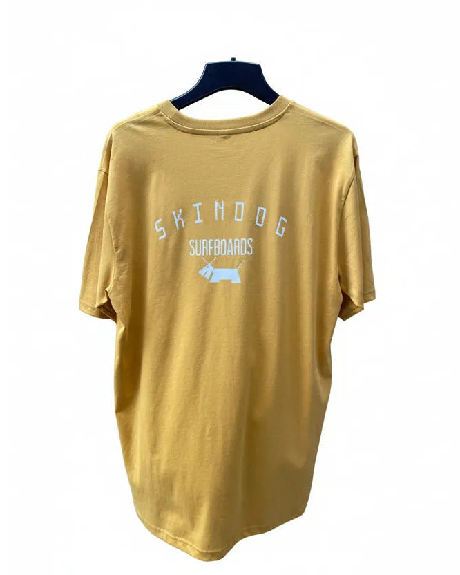 Yellow t-shirt with &