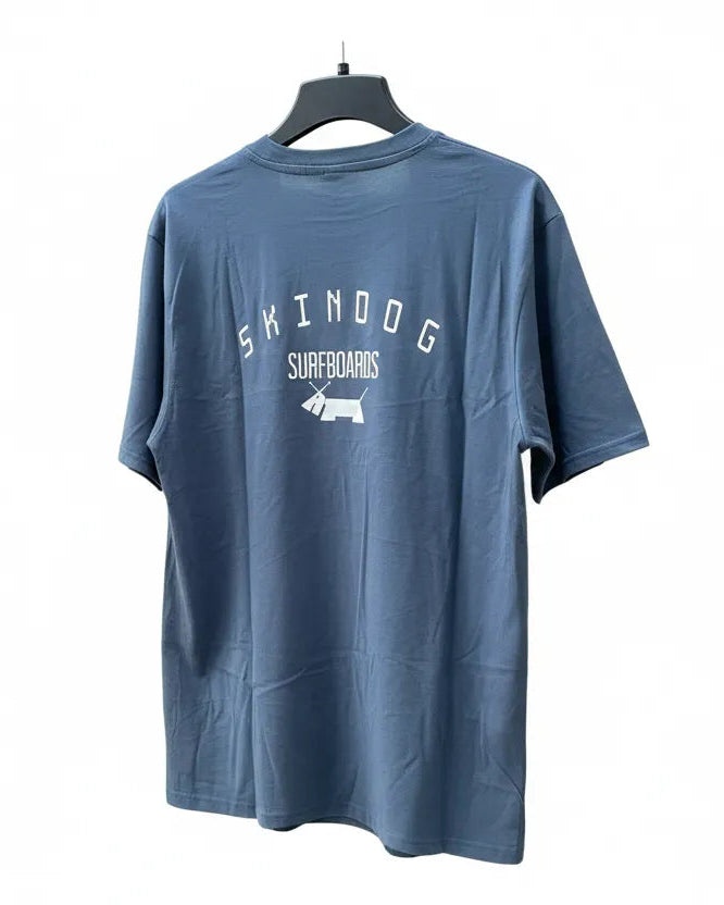 Blue t-shirt with &