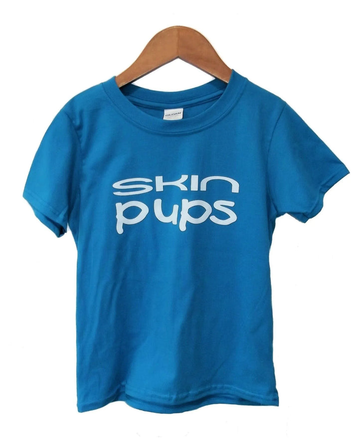 Blue t-shirt with &