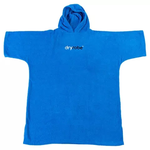 Blue hooded towel with &